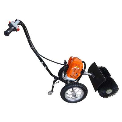 Handpush Gasoline 43cc Brush Cutter with Wheels